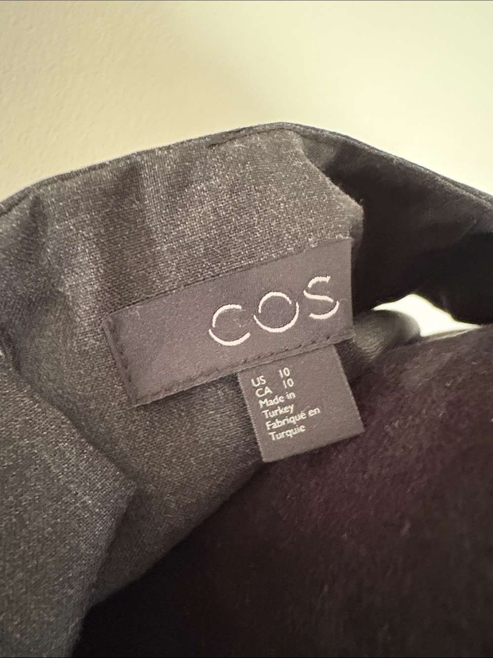 COS Black Sleeveless Ruffle-Hem Tank - Picture 2 of 5